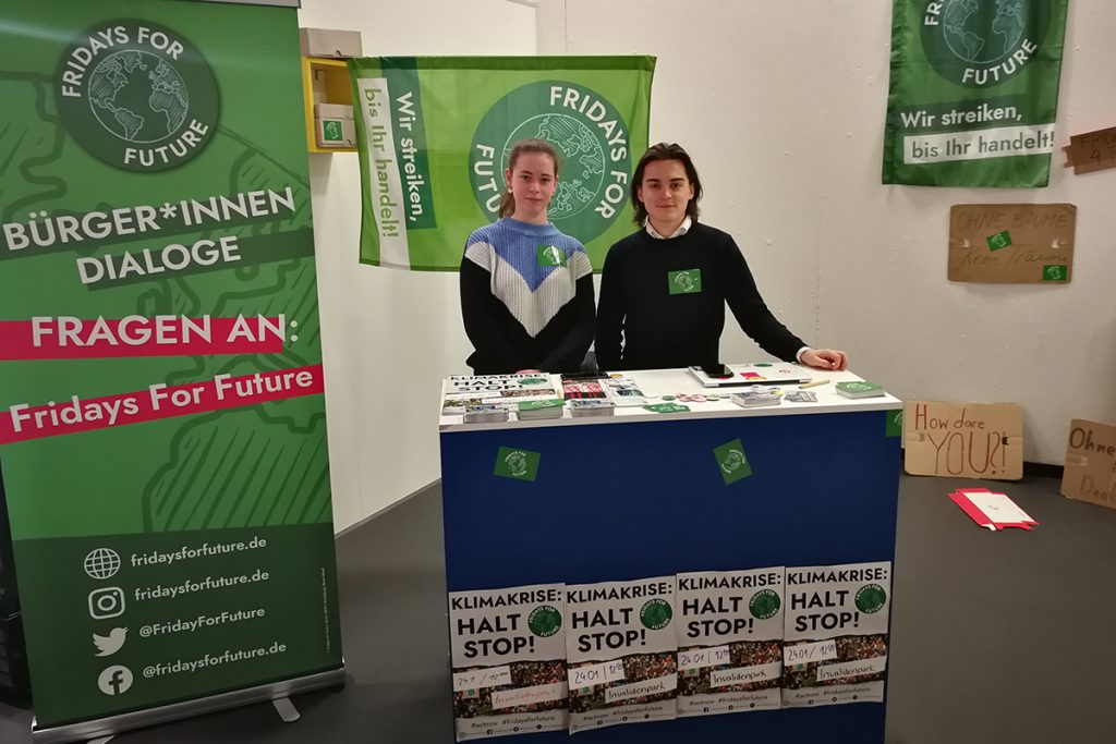 Fridays for Future auf der Grünen Woche