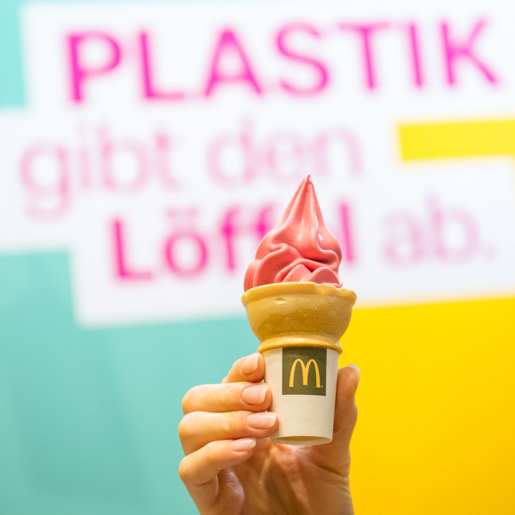 Eis von McDonald's