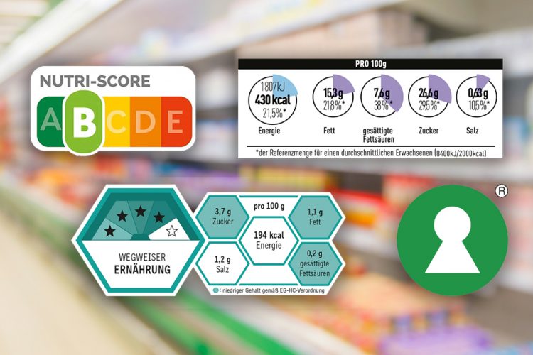 Ampel, Torten, Waben: Modelle für eine Nährwertkennzeichnung vorne auf Lebensmitteln in der Diskussion