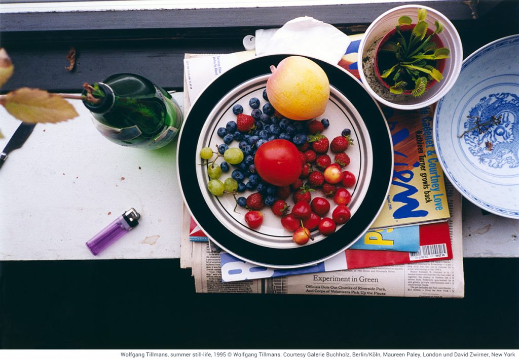Wolfgang Tillmans, summer still-life, 1995
