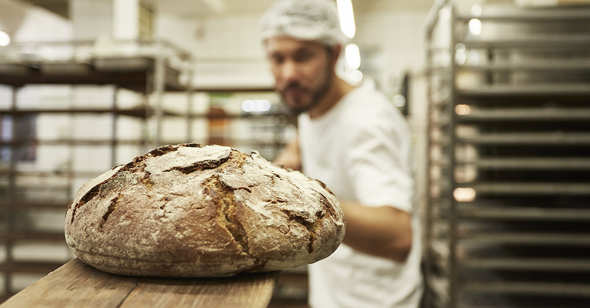 Frisch gebackenes Brot