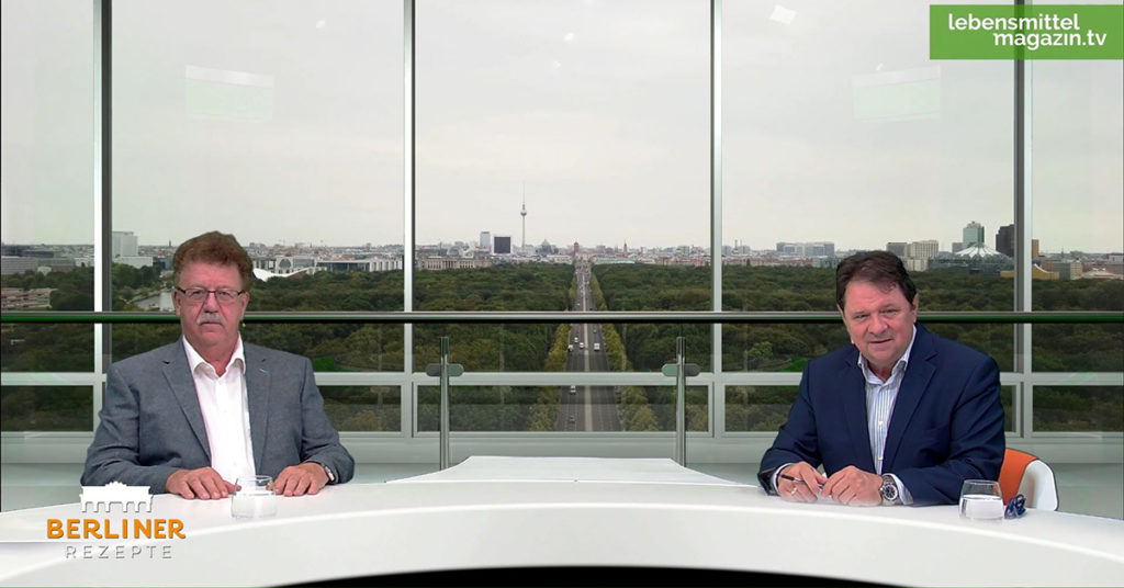 Hans-Joachim Fuchtel in der Talkshow "Berliner Rezepte"