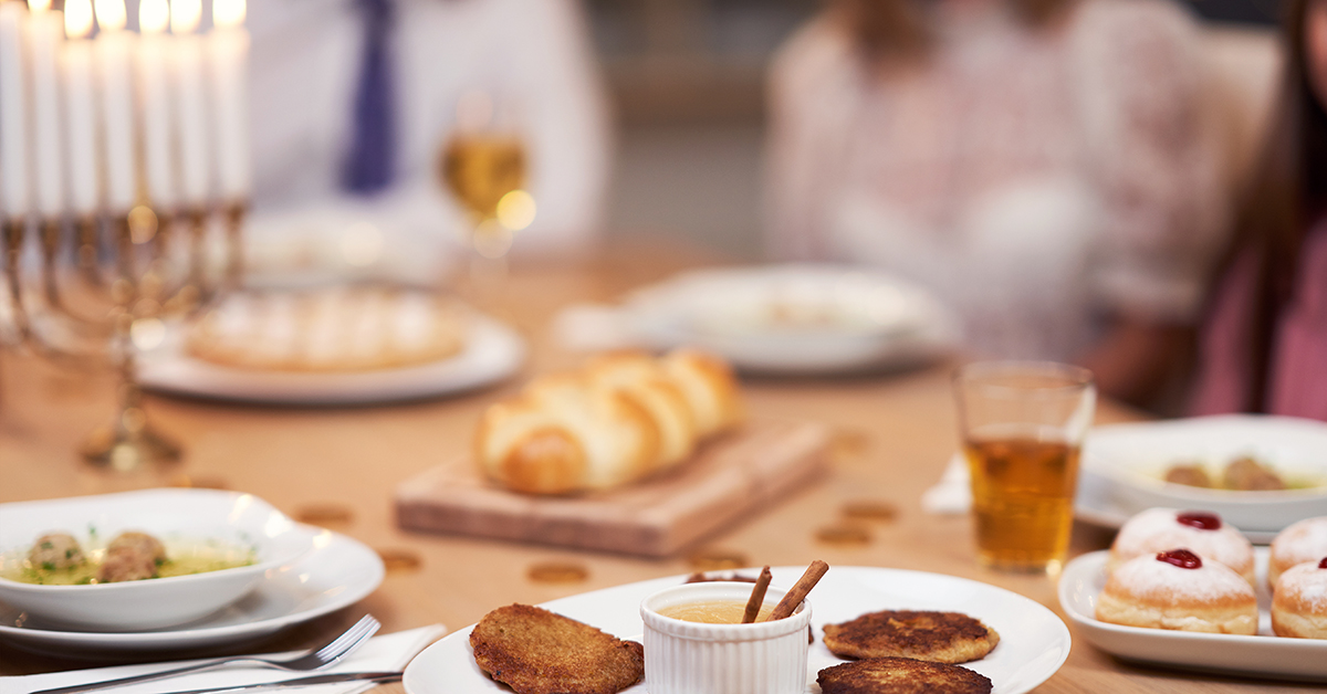 Hanukkah-Dinner