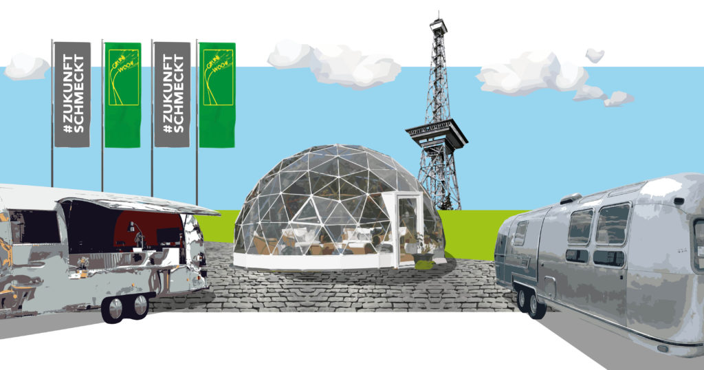Die Bundesvereinigung der Deutschen Ernährungsindustrie (BVE) und der Lebensmittelverband Deutschland sind in diesem Jahr mit einem mobilen Sendestudio und einem Food-Truck auf der Grünen Woche