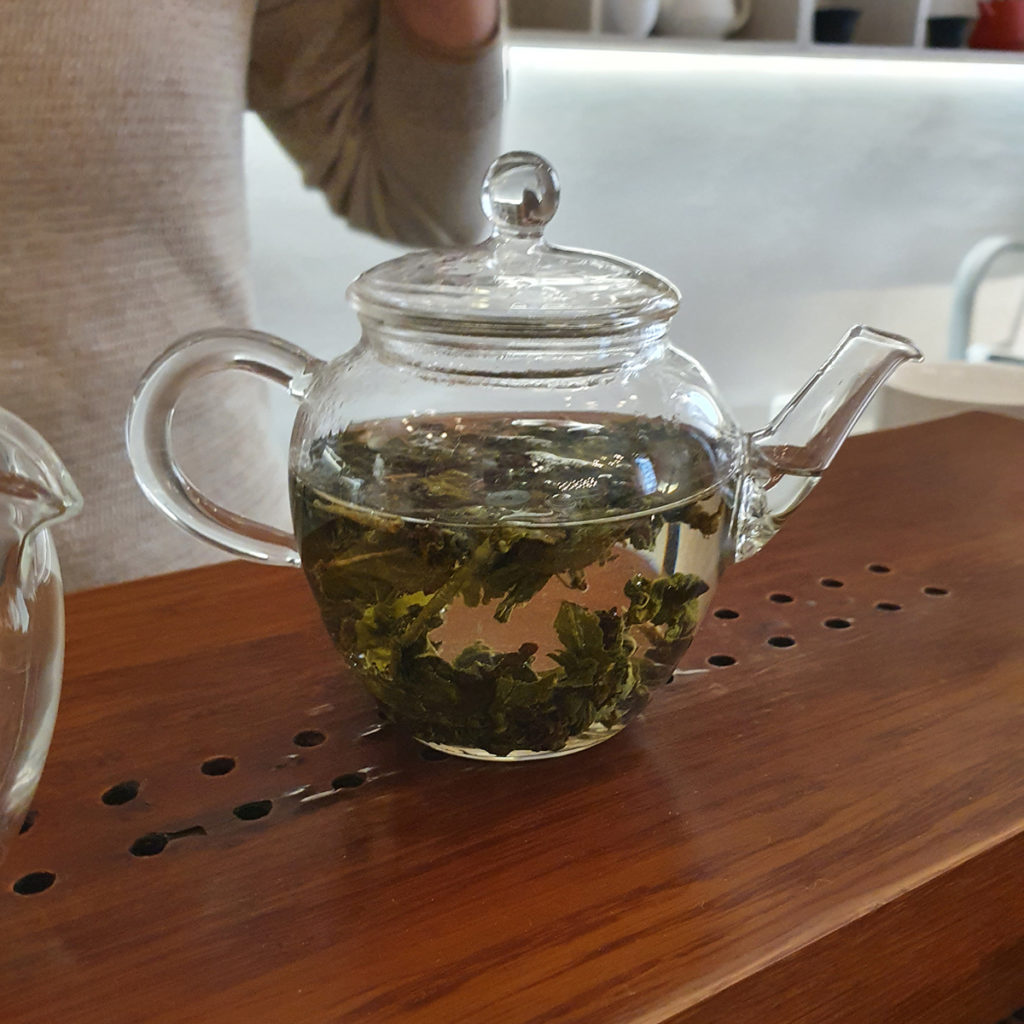 Aufgegossener Oolong