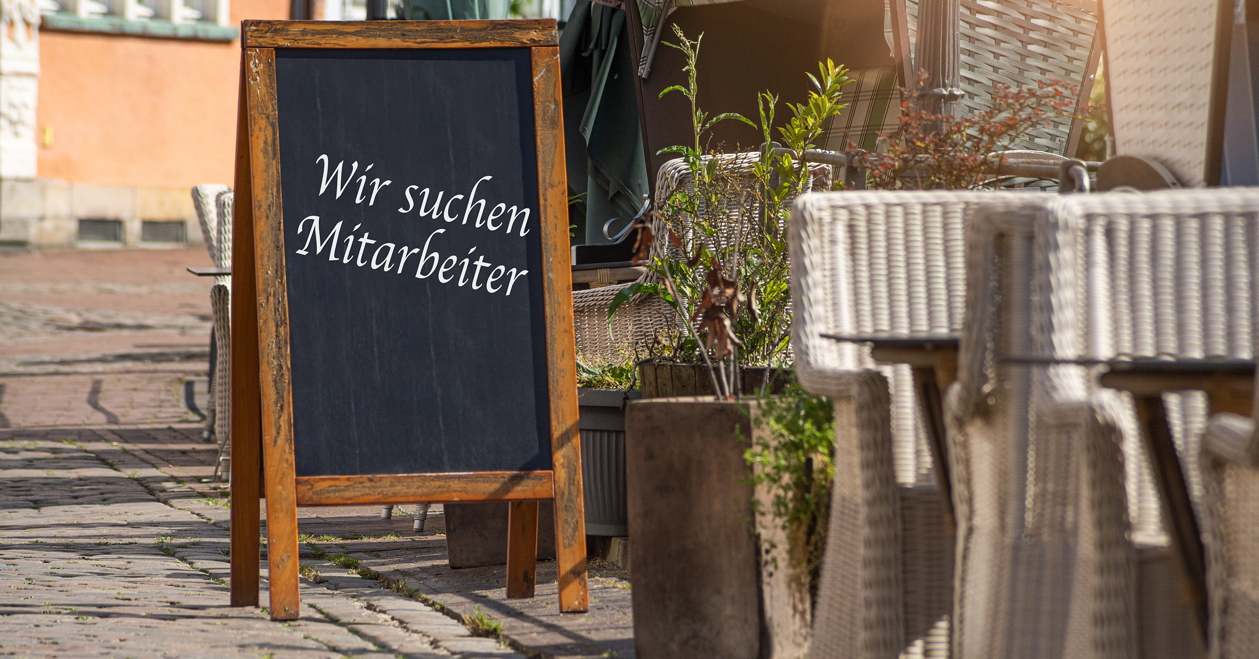 Suchanzeige für Personal in der Gastronomie