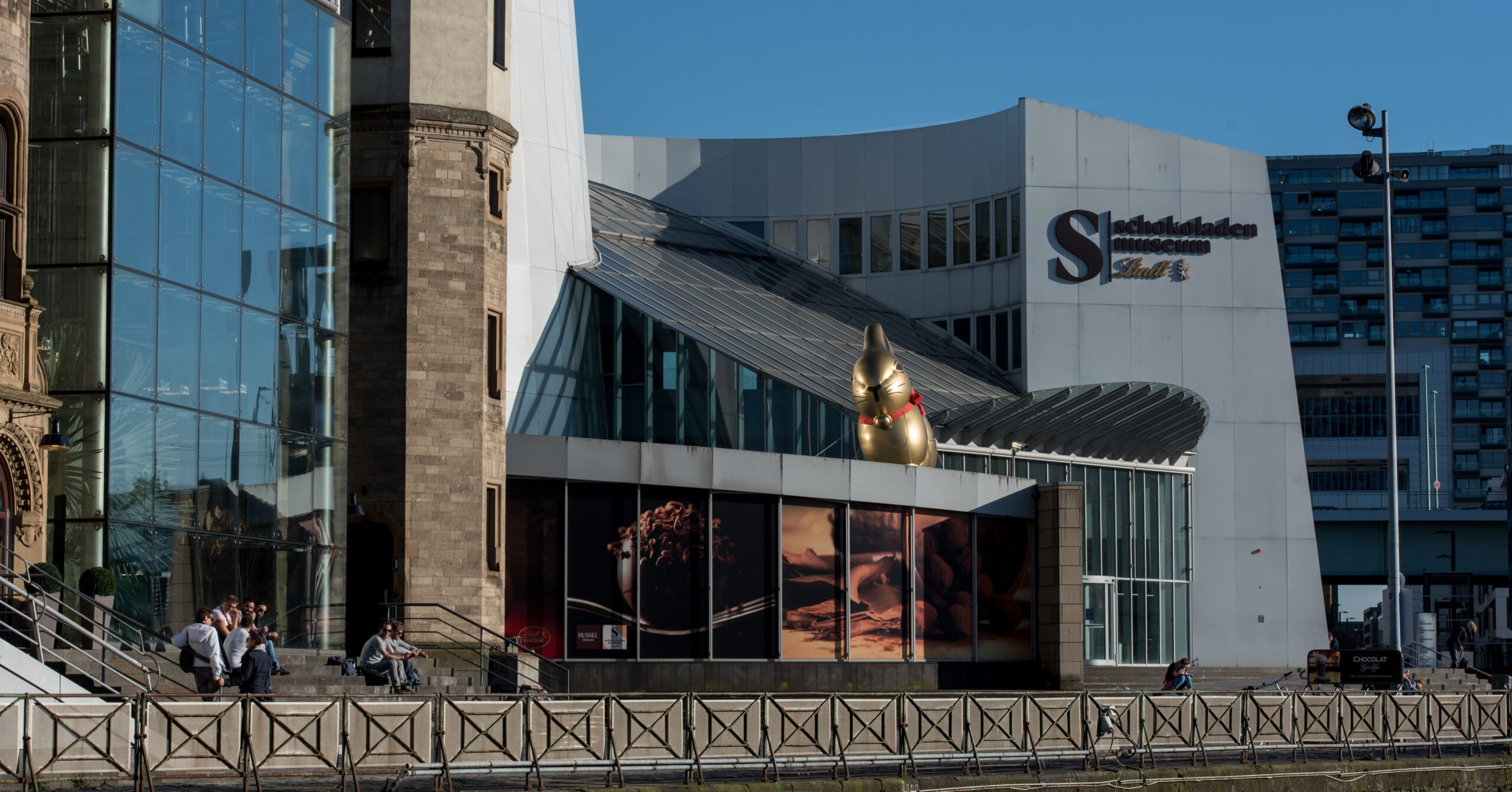 Das Schokoladenmuseum von außen