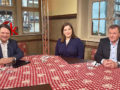 Svenja Hahn (FDP) und Dr. Markus Pieper (CDU) im Küchenkabinett