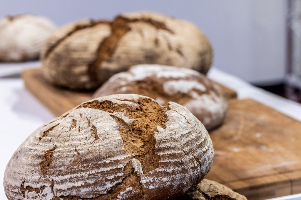 Fertiges Brot aus Sauerteig