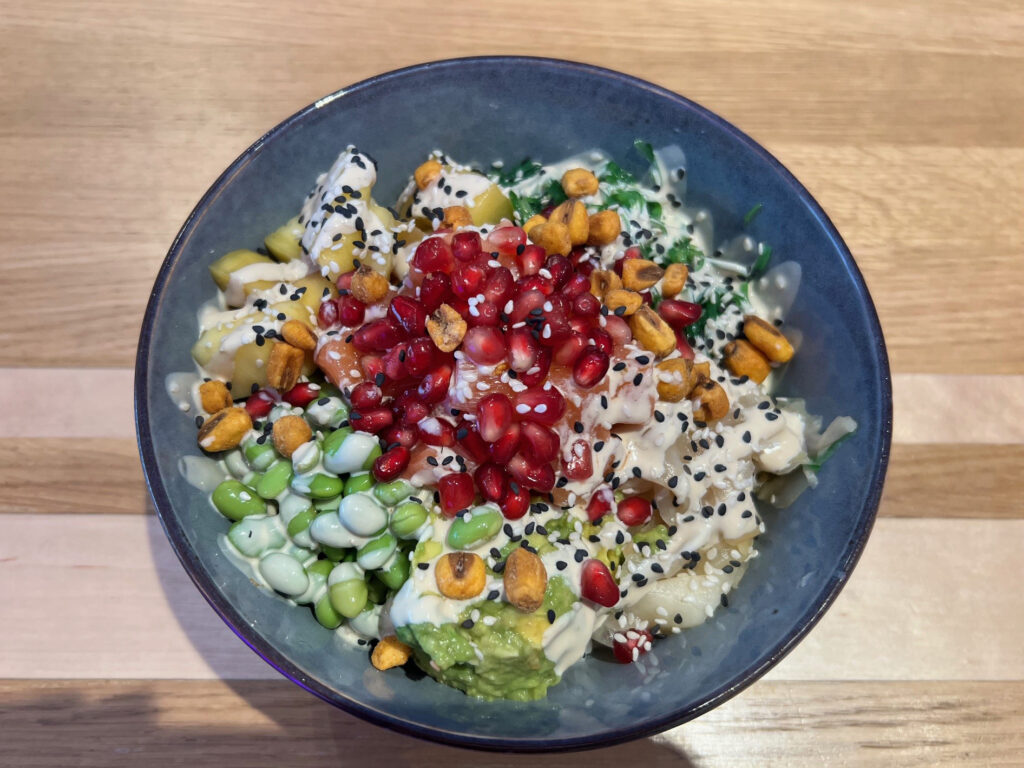 Foto einer Sesame Salmon Bowl