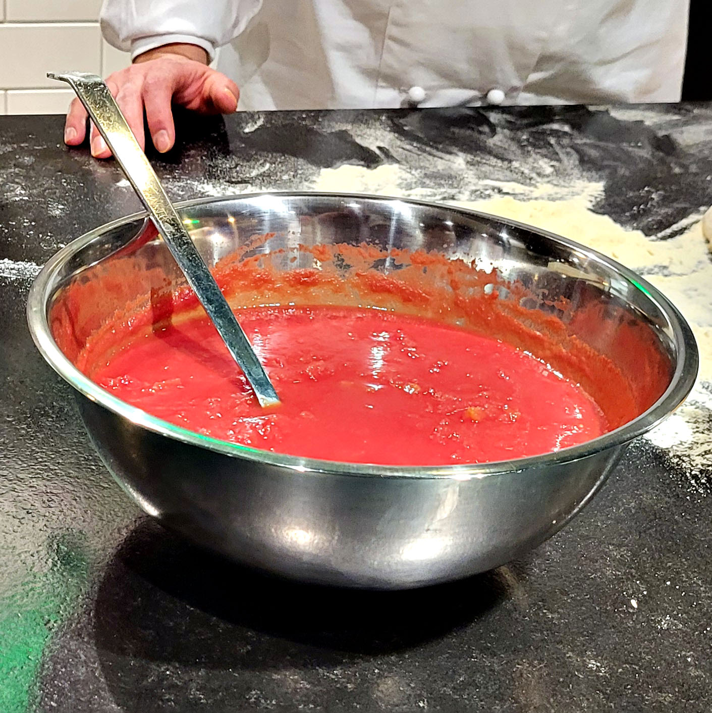 Tomatensoße für die Pizza Napoletana